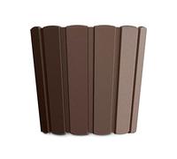 Prosperplast Boardee Basic - Macetero (plástico, 144 mm), Color marrón