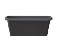 Prosperplast Jardinera Respana Gris Piedra 39,2x18,4x14,5cm Deep Blue