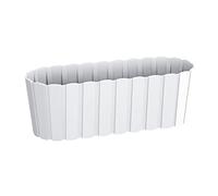 Prosperplast Jardinera Suelo B.Case Blanco 38X14X13 - INTEPLAS - DDEC400BL..