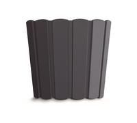 Prosperplast Maceta BOARDEE BASIC 0,8L - Alta Calidad Antracita 0,8