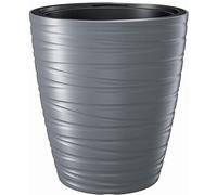 ProsperPlast Maceta con deposito 68L Maze de plastico en Color Gris Piedra (Largo) x 47,5 (Ancho) x 52,3 (Alto) cm