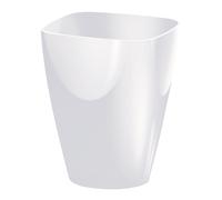Prosperplast Maceta COUBI ORCHID 1,6L - Alta Calidad White 1,6