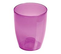 Prosperplast Maceta coubi Orchid 2,4l., Dimensiones (mm) 160x160x183, Color Violeta Transparente