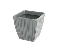 Prosperplast Maceta Fero Square Gris Cemento Ø40x40