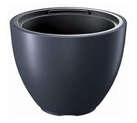 Maceta Prosperplast HEOS 10L con Depósito para Interiores y Exteriores Black