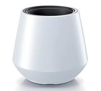 Prosperplast Maceta HEOS 32L con Depósito - 395x395x350 - Blanco - Decoración en Interiores y Exteriores White