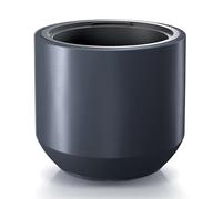 Prosperplast Maceta HEOS 36L con Depósito - Dimensiones 390x390x350 - Color Antracita Anthracite 36