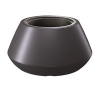 Prosperplast Maceta HEOS 56L con Depósito - 582x582x300 - Blanco - Excelente para Decoración Anthracite 56