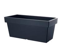 Prosperplast Maceta LOFLY CASE 111,5L - Alta Capacidad - Diseño Moderno - Resistente a la Intemperie Antracita