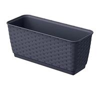 Prosperplast Maceta RATOLLA P 3L. Alta Calidad Antracita