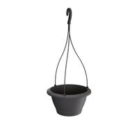 Prosperplast Maceta RESPANA W - 270x270x145 - Antracita - Resistente - Diseño Moderno Antracita