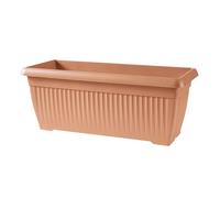 Prosperplast Maceta TERRA 18L - Alta Capacidad - Diseño Moderno - Resistente a la Intemperie Terracota