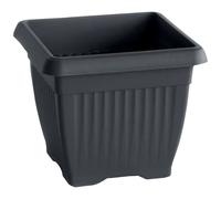 Prosperplast Maceta TERRA 42L - Alta Capacidad - Diseño Moderno - Resistente a la Intemperie Antracita 42