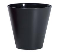 Prosperplast Maceta TUBUS 12L - Resistente y Moderna Black