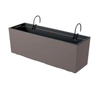 Prosperplast Maceta urbi Case w, Dimensiones (mm) 580x180x195, Color Mocca