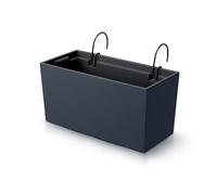Prosperplast Maceta URBI CASE W Resistente a la Intemperie - 395x185x195 - Color Antracita Anthracite