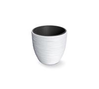 Prosperplast Macetero Blanco con Depósito FURU 29,8 X 29,8 X 28 Cm - 15 L White
