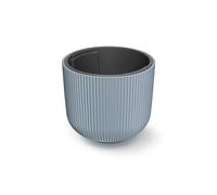 Prosperplast Macetero Blanco con Depósito MILLY 29,8x29,8x25,7cm - 14L Gray