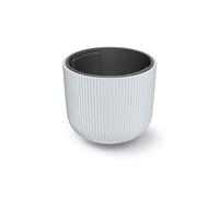 Prosperplast Macetero Blanco con Depósito MILLY 29,8x29,8x25,7cm - 14L White