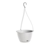Prosperplast Macetero Colgante RATOLLA ROUND W 3,4L. Antracita White 3,4