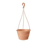 Prosperplast Macetero Colgante Terra 4l., Dimensiones (mm) 230x230x140, Color Terracota
