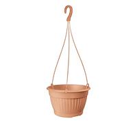 Prosperplast Macetero Colgante Terra 6l., Dimensiones (mm) 260x260x160, Color Terracota