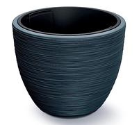 Prosperplast Macetero Color Antracita, con depósito, colección Furu, de 56,9 x 56,9 x 44,5 cm, Capacidad de 92 L.