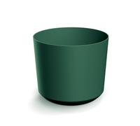 Prosperplast Macetero Tubo Macetero Redondo Compacto Verde Pino, 39x39x34,2 cm - Uso Interior y Exterior para Jardín, Terraza y Balcón