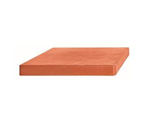 Prosperplast Mobile Platform Square Plataforma movil para macetas plastico Cuadrada con 4 Ruedas 39 x 39 x 4,5 cm en Color Terracota