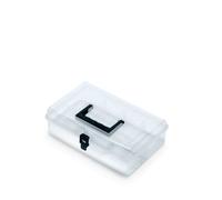 Prosperplast Nun Storage Box, dimensions 35.9 x 23.8 x 8.5 cm, durable plastic design, ideal for organizing tools and accessories, versatile storage case for home or workshop.