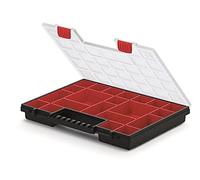 Prosperplast Organizador de herramientas NOR B – cajas extraíbles y tapa transparente