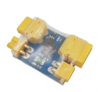 Protección contra sobrecarga para xt60 para xt30, fusible electrónico, tapón de humo inteligente con alertas de estado de circuito para instalación de adaptador macho hembra