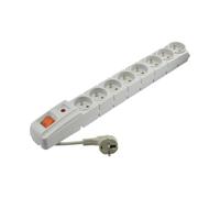 Protección contra sobretensiones cable de extensión 8 enchufes