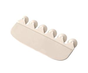 Protección de portátil, bloqueador de salpicaduras de asiento de inodoro, protección anti- de 5,91 x 2,56 pulgadas con fácil instalación, accesorio de baño de PVC, herramienta de tocador a