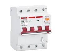 Protección eléctrica del Motor del disyuntor de fuga monofásico MCB RCBO 16A 2P 3P 4P 30MA 300MA RCCB AC380V(2P 30MA,10A)