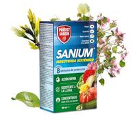 Protect Garden Insecticida sistémico Sanium, Concentrado 100 ml, actúa en 1 h, protege 8 semanas