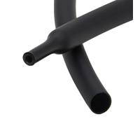 Protector Cable 2:1 Negro Rojo Azul Funda Termorretráctil 1m 4-12mm | Cable, funda de Cable, 4/5/6/8/10/12mm(Black,25 mm X 1 meter)