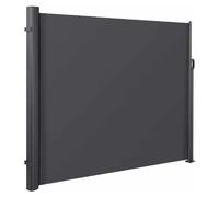Protector contra el viento - Panel divisor para jardín - Protector contra el viento extensible - Toldo lateral - 4.0 x 1.8 metros - Panel de privacidad para exteriores