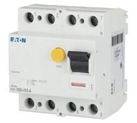 Protector contra sobrecorriente de 100A, 4 polos, 300mA - Disyuntor diferencial de 4 polos, 100/0,3A, modelo PXF-100/4/03-A