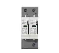 Protector contra sobretensiones doméstico AC SPD 2P 275V 20KA 40KA 60KA Equipo de descargador de bajo Voltaje fotovoltaico Solar(20-40KA,AC 2P 385V)