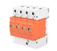 Protector contra Sobretensiones Doméstico, Dispositivo 4P 40kA | Retardante de llama, respuesta rápida, fácil instalación, compatible con riel guía