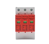 Protector contra sobretensiones for fuente de alimentación, descargador SPD bajo voltaje for casa, protección 1/2/3/4 polos, 500V 800V 1000V 40KA 60KA(3P,DC1000V 20-40KA)