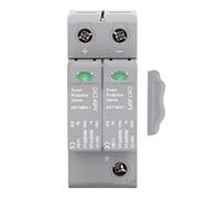 Protector contra Sobretensiones Fotovoltaico 2P DC 600V, Descargador de Sobretensión 20KA a 40KA para Sistemas Solares, Protección Industrial sin Herramientas Adicionales