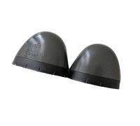 Protector de dedos de acero a prueba de roturas para botas de trabajo de seguridad, cubiertas de puntera de acero resistente, se adapta a zapatos de talla 40-44