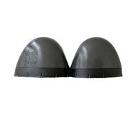 Protector de dedos de acero a prueba de roturas para botas de trabajo de seguridad, cubiertas de puntera de acero resistente, se adapta a zapatos de talla 40-44
