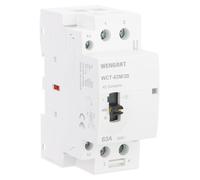Protector de instalación de 63 A, corriente alterna 230 V, con interruptor manual y tecnología silenciosa