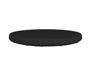 Protector de mesa para exteriores 210 recubierto de plata tela | Funda Protectora Redonda para Patio Café Plegable Estándar Exhibición Fiesta Banquete Escritorio