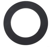 Protector de pared de acero inoxidable de 150 mm para chimenea de leña, collar de pared de chimenea negro, resistente al calor, resistente a la corrosión, para montaje en tubería de estufa de