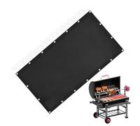 Protector de pared de estufa, Escudo de calor para estufa de madera Escudo | Fireproof Garden Barbq Cover para acampar, al aire libre, parqu