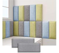 Protector de Pared, Protector de Pared anticolisión 3D para niños, Paneles de Seguridad Suaves para guardería, Protector de Pared de Tela Autoadhesivo, cabecero tapizado para decoración de d